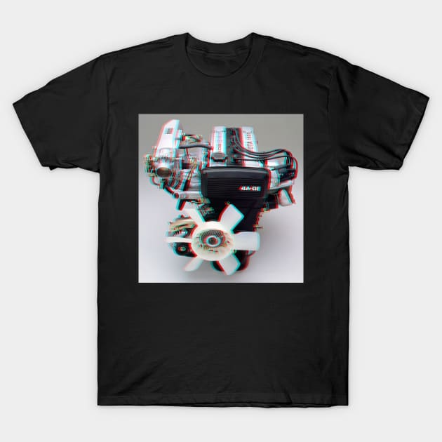 Toyota AE86 4AGE 16v T-Shirt by InLieuOfFlowers